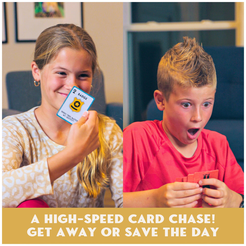 Spin Master Games Thief treasure cards set fuels robber and cop strategies.
