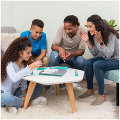 Spin Master Upwords instruction sheet helps new players learn rules.