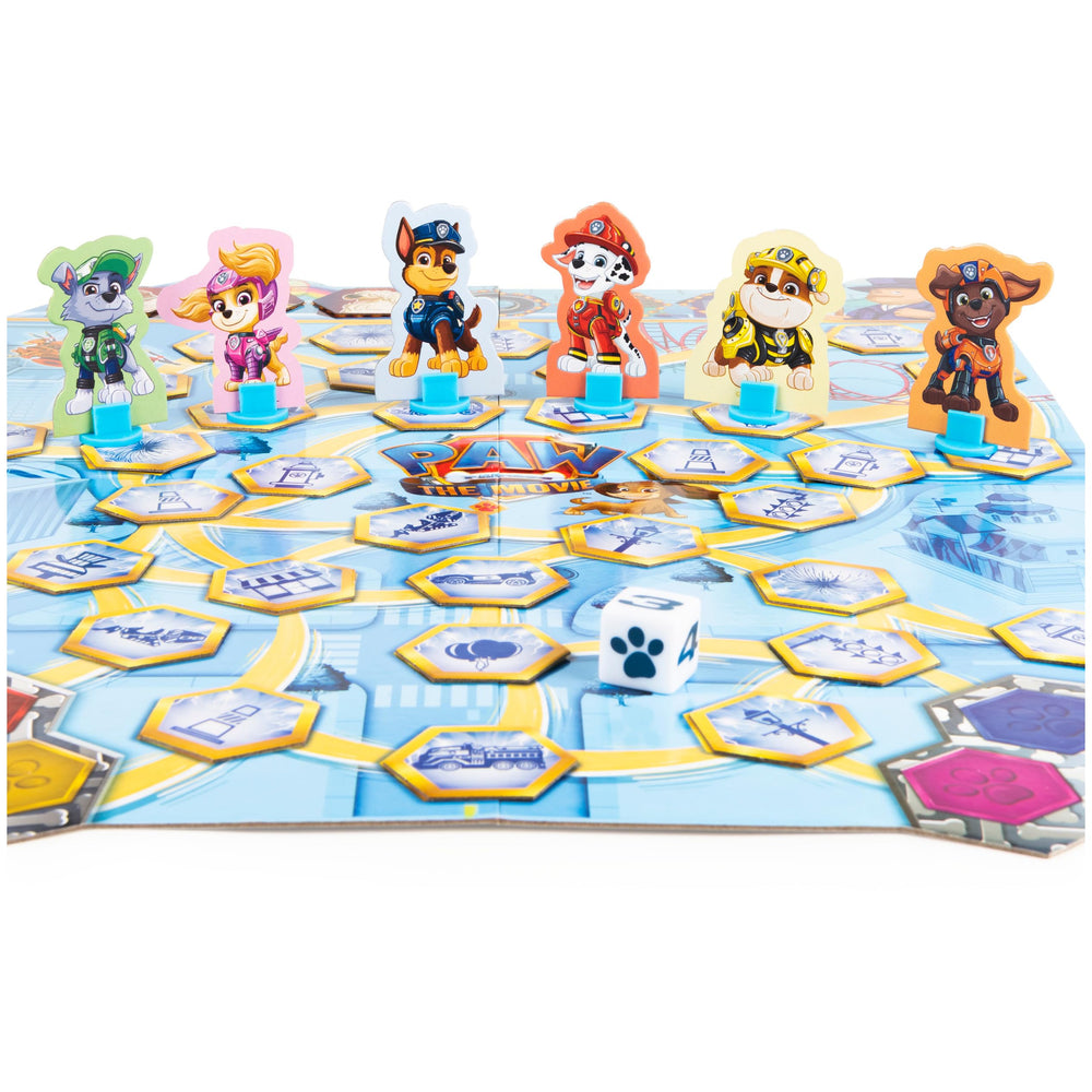 Box front PAW Patrol adventure-ready design on packaging