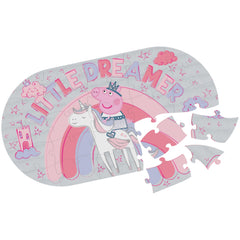 Spin Master Peppa Pig puzzle showing bright character graphics for playful learning