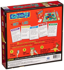 Spin Master Quelf dice roll introduces surprises, prompting laughter and quick thinking.