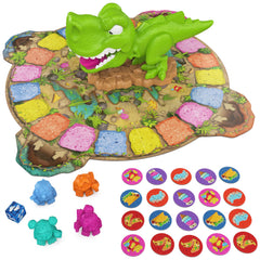 Snack-O-Saurus Rex box art signals family-friendly game night