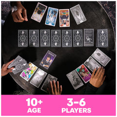 Spin Master Wednesday collectible foil cards featuring iconic characters for display and collection.