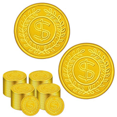 SpinLaLa pirate gold coins pack on a festive table, ideal party favors.