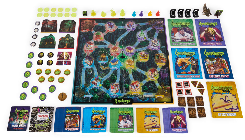 Spin Master Goosebumps Content including Monster Boards and Cards for storytelling and replay value