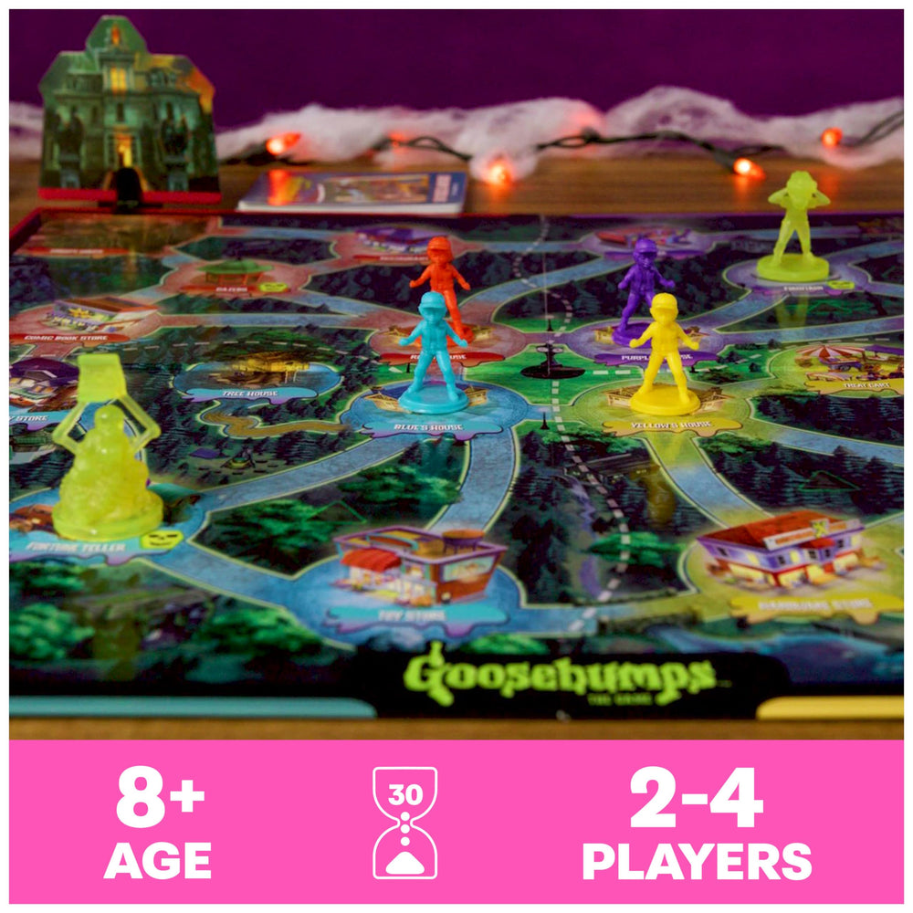 Spin Master Goosebumps Monster Movers illustrating the creepy figures for imaginative play