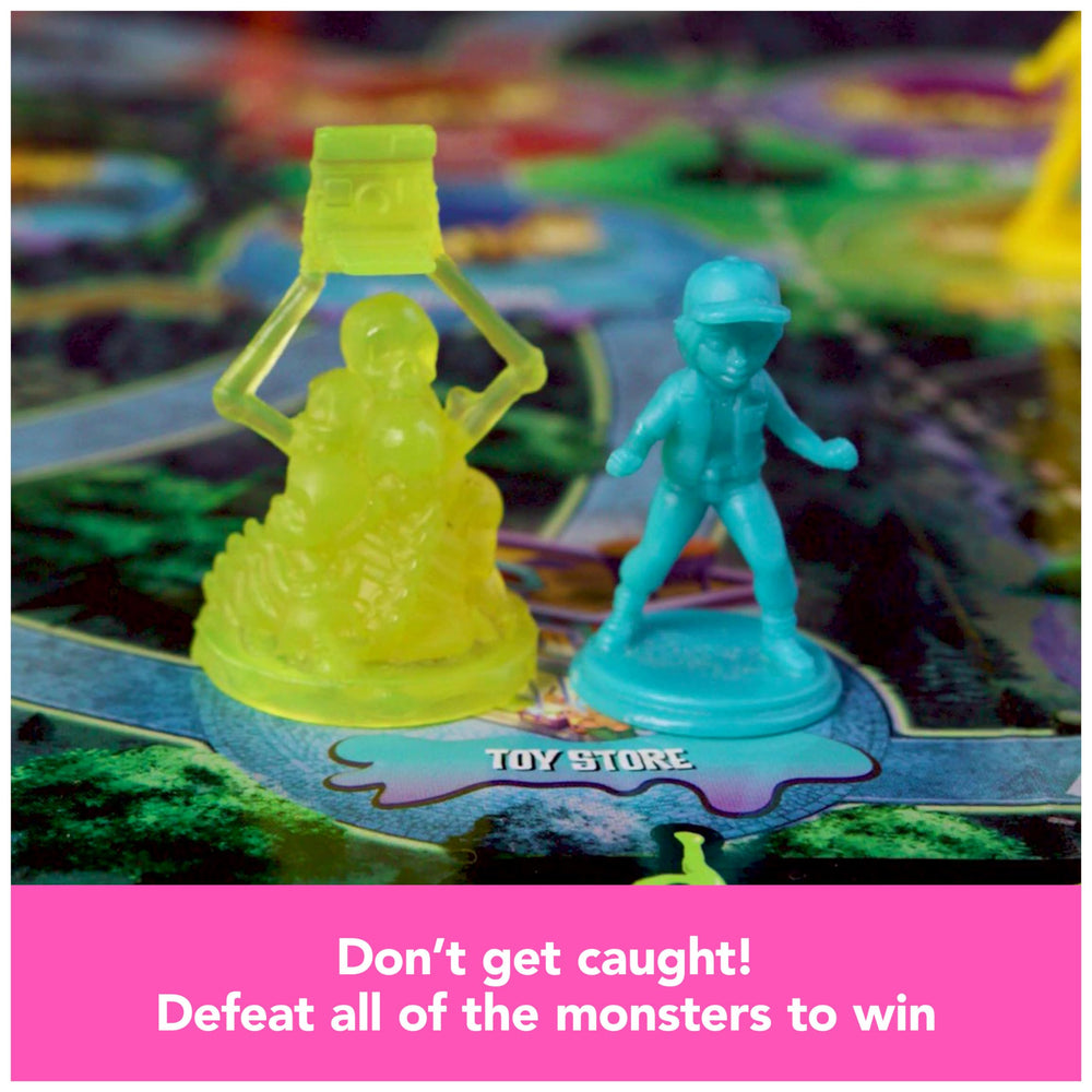 Spin Master Goosebumps Neighborhood Map board providing a themed setting for suspenseful play