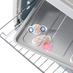 Spirograph Shrink Charms wearable jewelry: easy crafting for kids to wear and share.