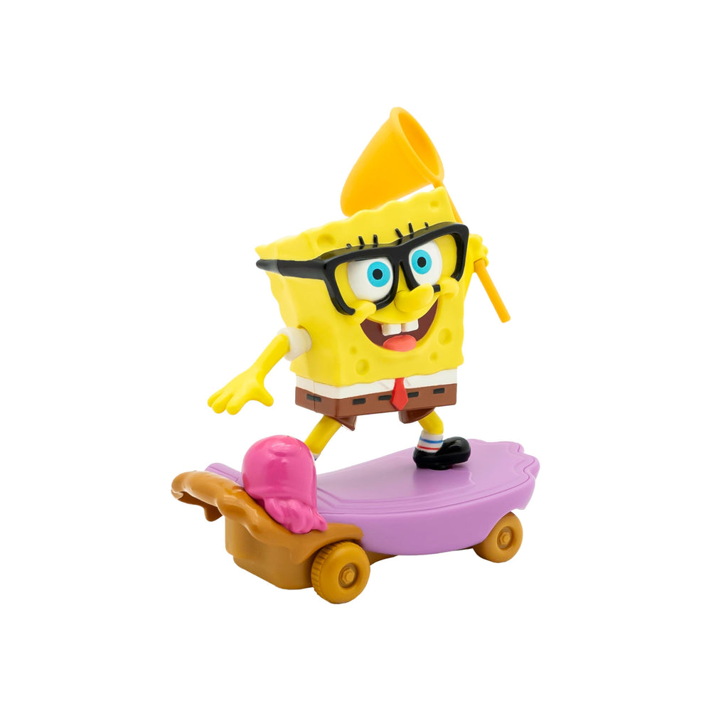 SpongeBob Jelly Fishin Glider front view with bold colors for imaginative racing.
