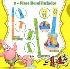 SpongeBob SquarePants kid-friendly flute for musical exploration and creative learning.