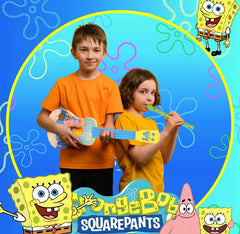 SpongeBob SquarePants 3-piece music set supports cognitive and motor development.