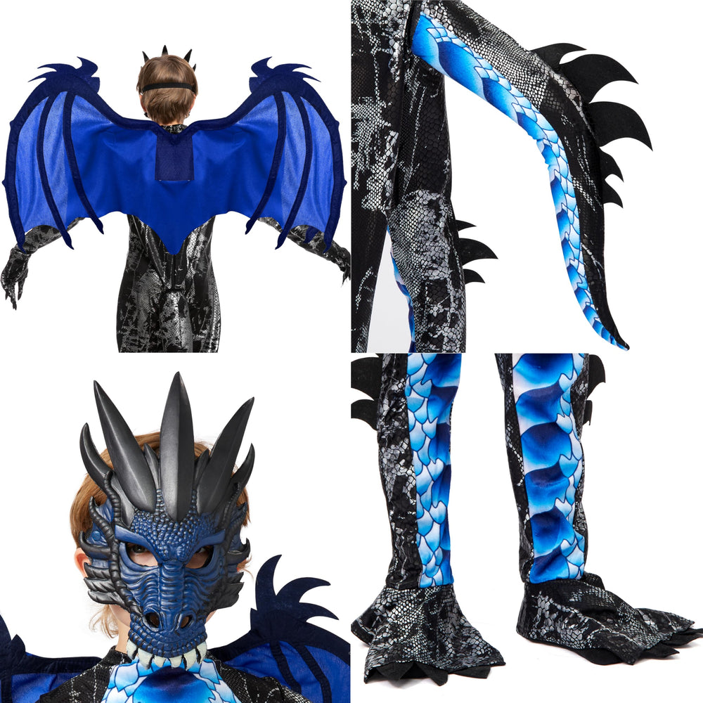 Spooktacular Creations dragon gloves ensure complete fingered mobility.
