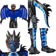 Spooktacular Creations dragon gloves ensure complete fingered mobility.