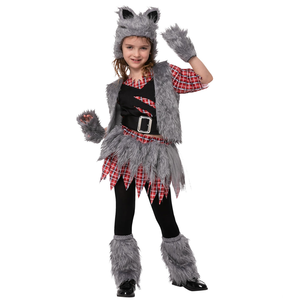 Spooktacular Creations Werewolf hat, cozy faux fur for a playful Halloween look.