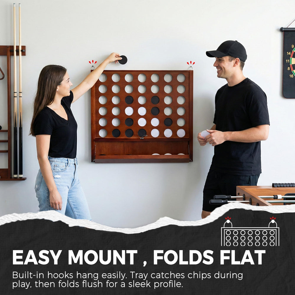 Sport Beats foldable tray catching chips for quick cleanup.