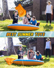 Spring Water easy setup with water connection for quick playtime