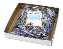 Springbok family night puzzle session promotes collaborative problem-solving and shared accomplishment.