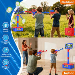 SpringFlower two-in-one shooting game standing target ready for aim practice