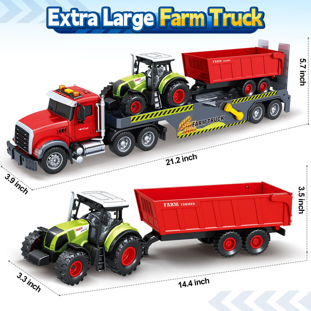 SpringFlower 3-in-1 truck gift promotes imaginative learning and durable fun.