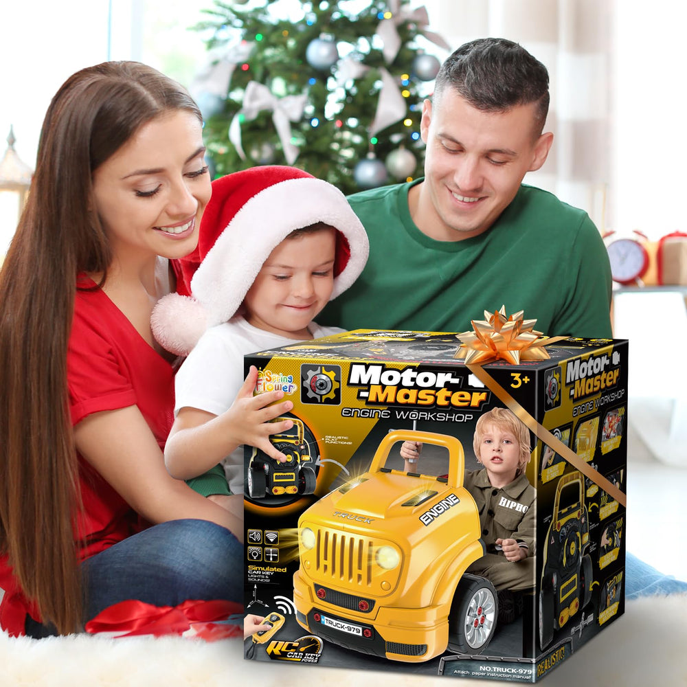 SpringFlower durable, non-toxic parts designed for kids' repair play