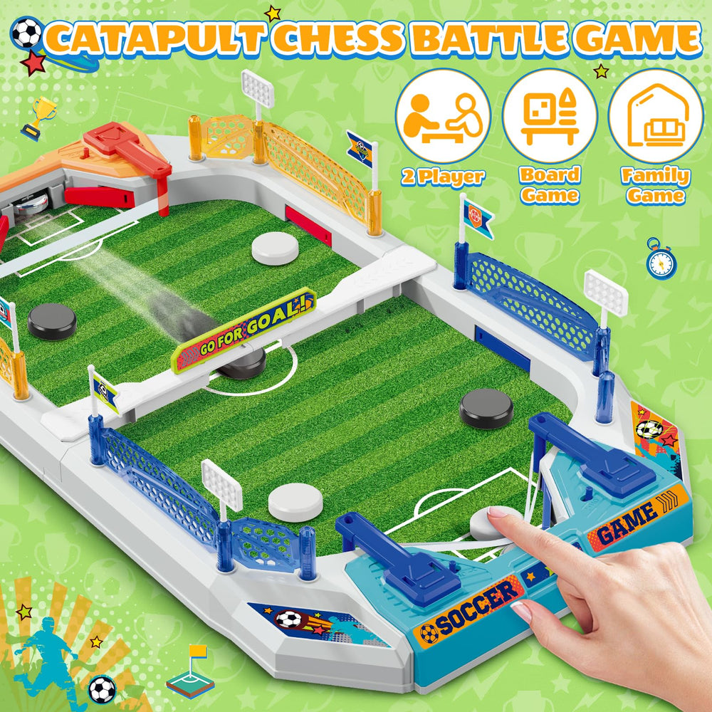SpringFlower table shows inclined field, goal bells, and scoreboard for realistic play