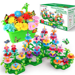 SpringFlower garden-kit assembly pieces for creative play at home.