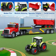 SpringFlower movable tailboard enabling loading and unloading scenarios.