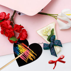 SpringFlower ribbons for hanging decorations and gift tags