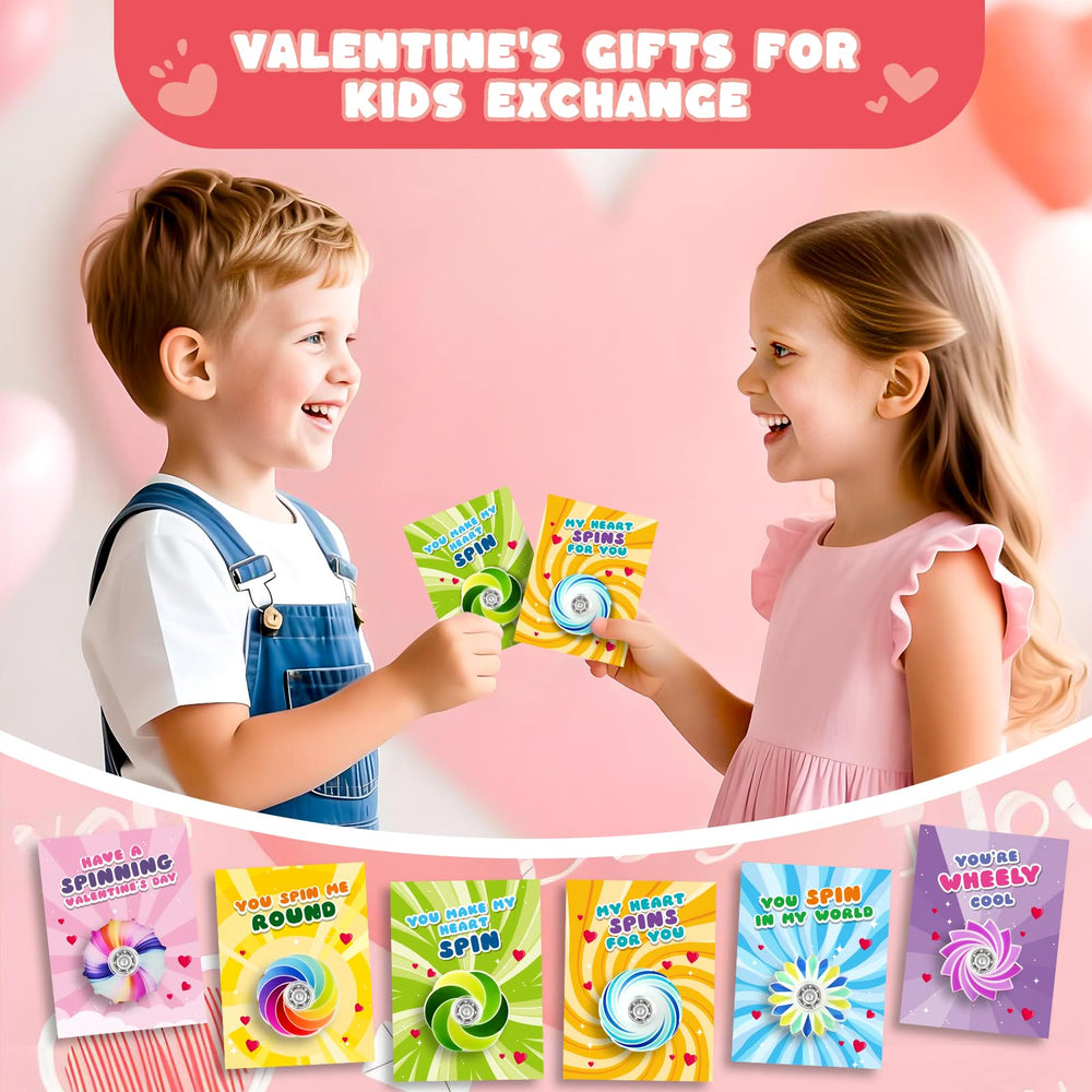 SpringFlower valentines cards offer design variety to capture attention at school.
