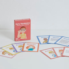 Springtime Education ASL flash cards double sided with illustrations and descriptions.