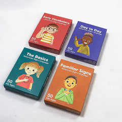 Springtime Education ASL flash cards quality 300gsm and durable.