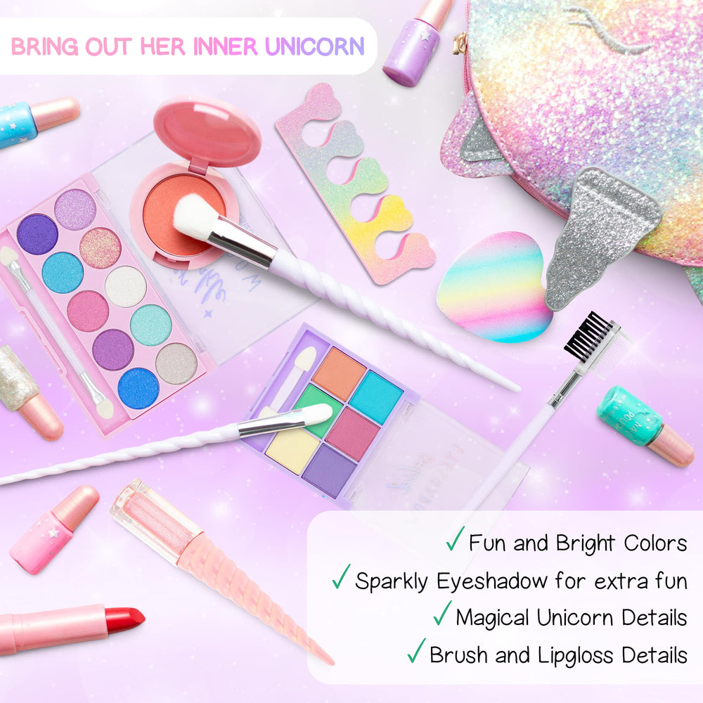Sprinkles Toyz makeup brushes and sponges support gentle application