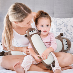 Sprinqdawin otter plush vacuum-packed for easy shipping.