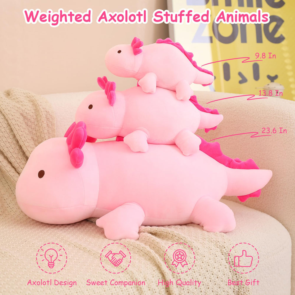 SQEQE weighted axolotl makes a thoughtful gift for kids.