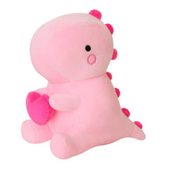 SQEQE dinosaur plush with heart chest detail for cozy hugs