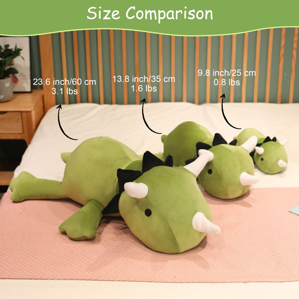 SQEQE weighted dinosaur plush decor for kid rooms and nurseries