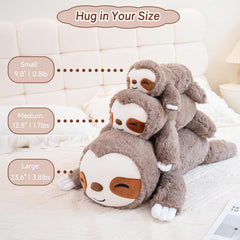 SQEQE weighted sloth beads inside provide gentle heft for soothing feel