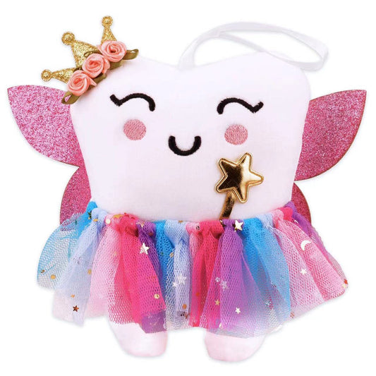 SQIMZAR Tooth Fairy Pillow with pocket for keepsakes and dreams.