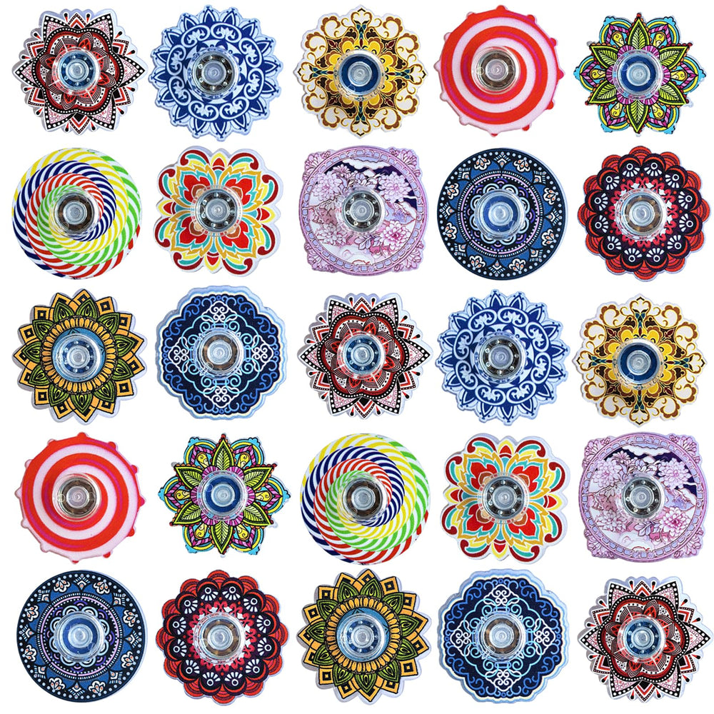 Sqlhrke 40 pack mini fidget spinners in multicolor for focused play and sensory fun.