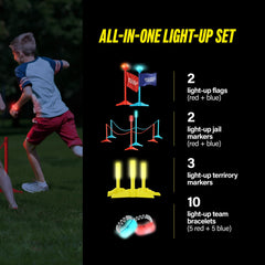 Squad Hero light-up jail marker for clear night action