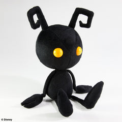 Square Enix Kingdom Hearts Shadow plush front view, ideal desk companion for fans