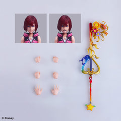 Square Enix Kingdom Hearts III Kairi figure side view for shelves