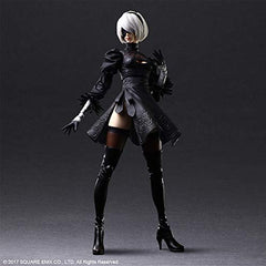 Square Enix NieR Automata 2B Deluxe figure face details capture character