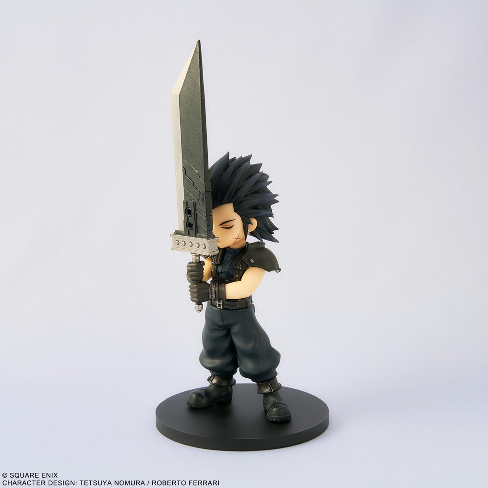 Square Enix Zack Fair packaging and included accessories overview