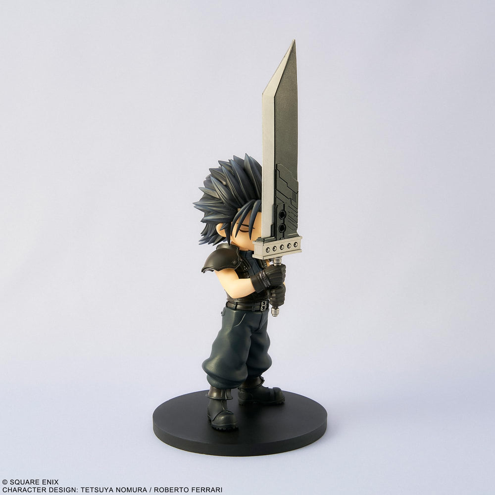 Square Enix Zack Fair figure with buster sword pose option for dynamic display