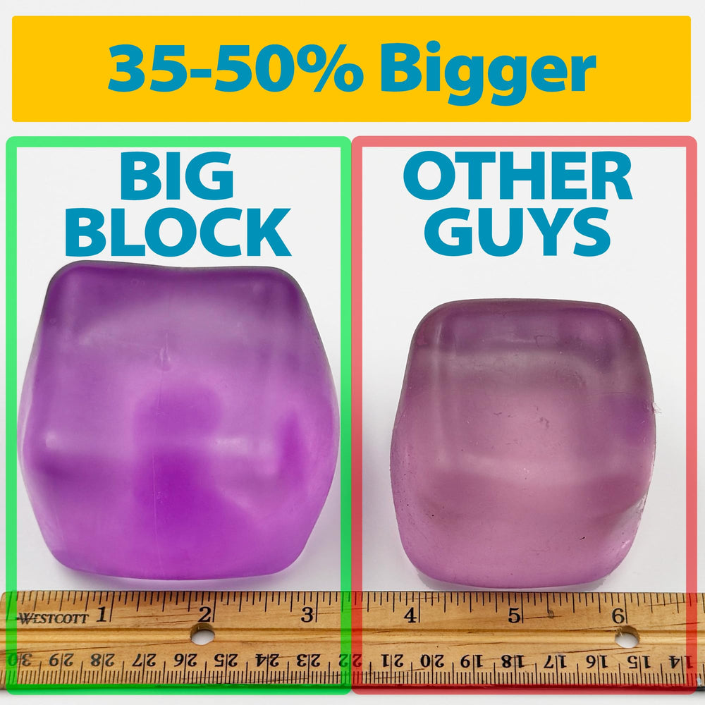 Squeez'M durability test scene demonstrating long-lasting squish