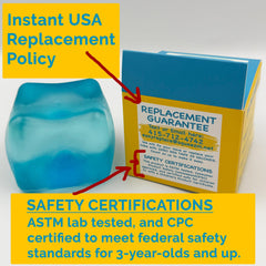 Squeez'M Gift-ready packaging signals an instant-ready present.