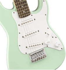 Squier Mini Strat Surf Green 22.75-inch scale for small hands.