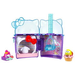 Hello Kitty arch display with Squish-a-longs characters