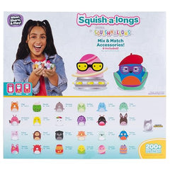 Squish-a-longs Mini-Squish 25-Pack pack overview highlighting 25 minis for collection